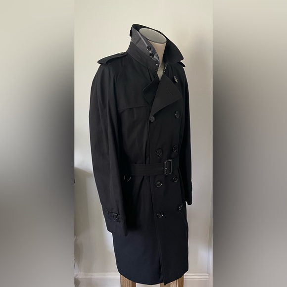 BURBERRY Kensington Gabardine Lined Trench Coat Size 52 REGULAR - Picture 8 of 16
